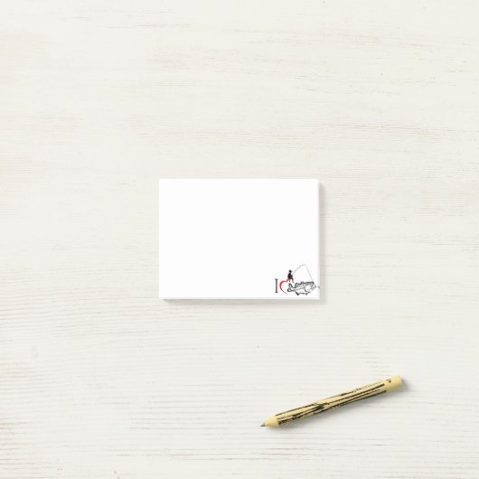 Fishing Store Post-it® Notes (Op bureau)