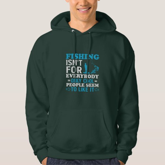 Fishing Theme  Hoodie (Voorkant)