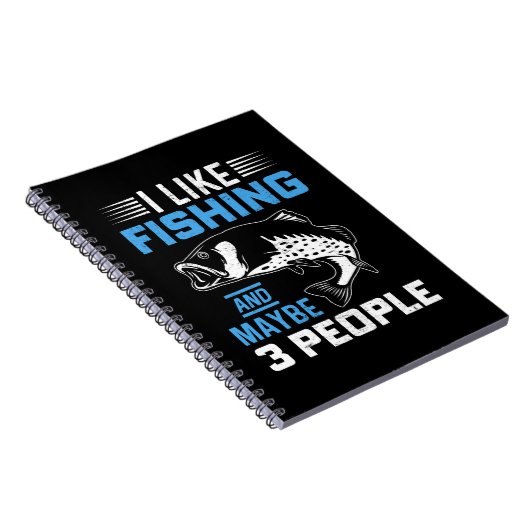 Fishing Theme  Notitieboek (Rechterzijde)