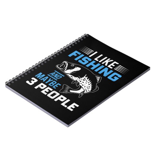 Fishing Theme  Notitieboek (Linkerzijde)