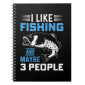 Fishing Theme  Notitieboek (Voorkant)