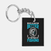 Fishing Theme Sleutelhanger (Voorkant Links)