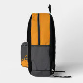 Fishing themed bedrukte rugzak (Rechts)