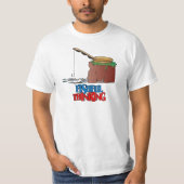 Fishing Thinking Funny Vist T-shirt (Voorkant)
