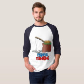 Fishing Thinking Funny Vist T-shirt (Voorkant volledig)