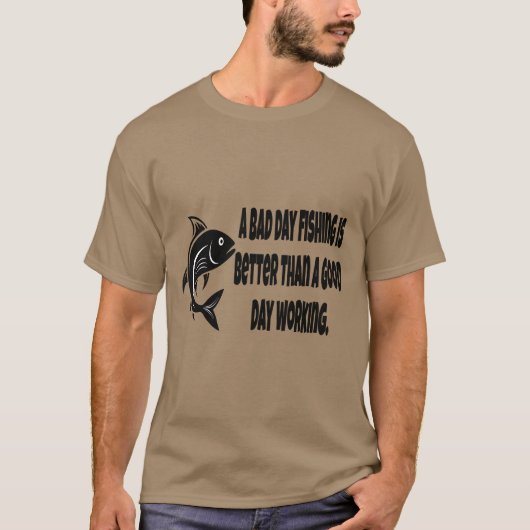 Fishing time t-shirt (Voorkant)