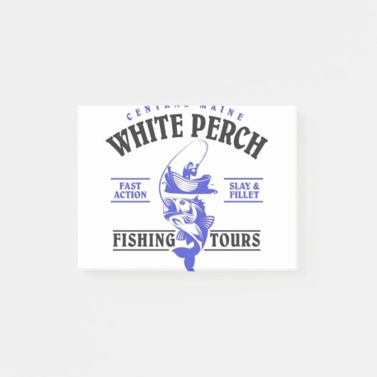 Fishing Tours Post-it® Notes (Voorkant)