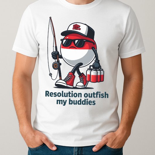 Fishing With Dad Fueled By Laughter Angler T-shirt