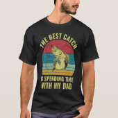 Fishing With Daddy Father and Son Daughter Matchin T-shirt (Voorkant)