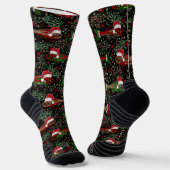 Fishing You a Merry Christmas Red Green Trout Sokken (Gebogen)