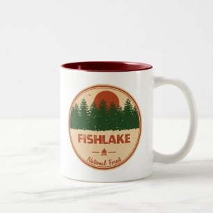 Fishlake National Forest Tweekleurige Koffiemok