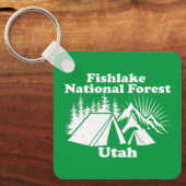 Fishlake National Forest Utah Sleutelhanger (Voorkant)