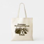 Fishlake National Forest Utah Tote Bag (Achterkant)