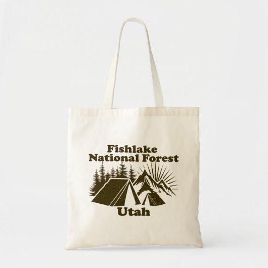 Fishlake National Forest Utah Tote Bag (Voorkant)