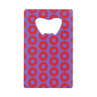 Fishman Donut Bottle Opener Creditkaart Flessenopener