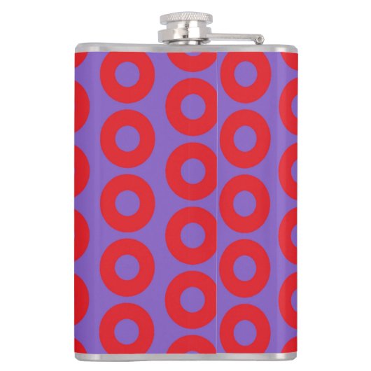 Fishman Donut Flask Heupfles (Achterkant)