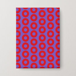 Fishman Donut Ornamenten Button