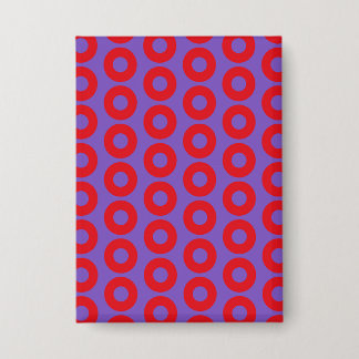 Fishman Donut Ornamenten Button