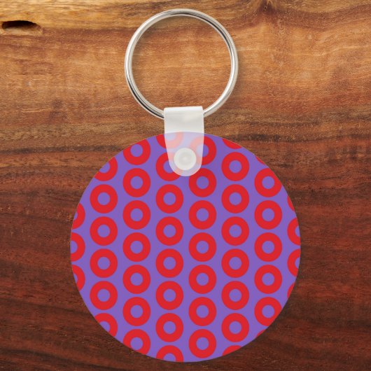 Fishman Donut Ornamenten Sleutelhanger (Achterkant)