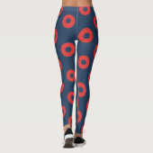 Fishman Donut Volwassen Leggings (Achterkant)