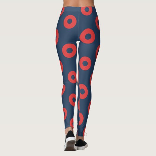 Fishman Donut Volwassen Leggings (Achterkant)