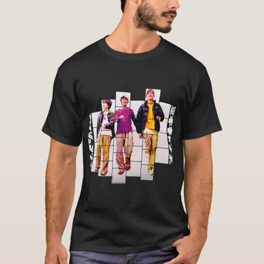 Fishmans - Kuuchuu Camp Squares T-shirt (Voorkant)