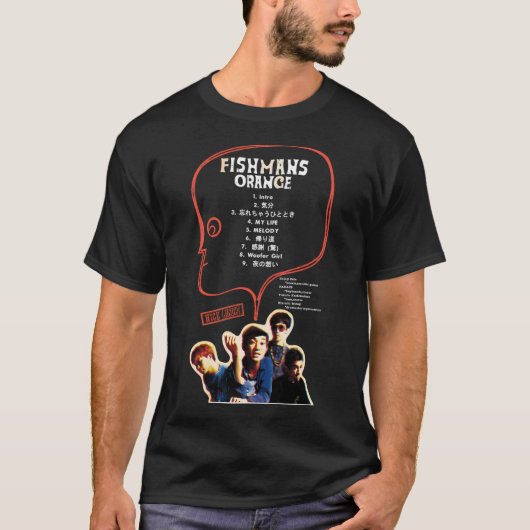 Fishmans - Orange T-shirt (Voorkant)
