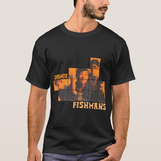 Fishmans---Sinaasappel T-shirt (Voorkant)