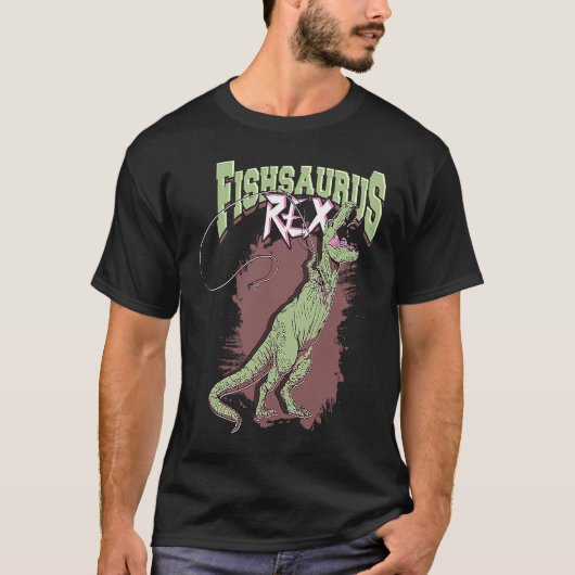 Fishsaurus rex – Forelvissen Rex T-shirt (Voorkant)