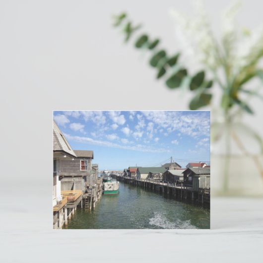 Fishtown, Leland, Michigan Briefkaart (Staand voorkant)