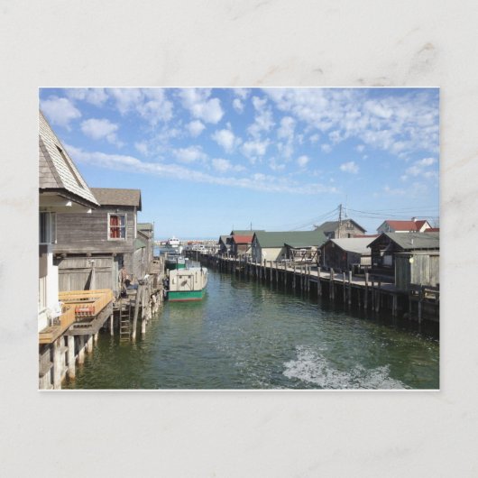 Fishtown, Leland, Michigan Briefkaart (Voorkant)