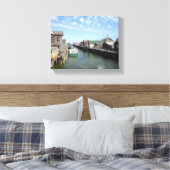 Fishtown, Leland, Michigan Canvas Afdruk (Insitu (Slaapkamer))