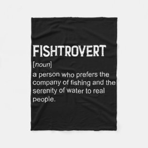Fishtrovert B Vissen Bootvaren Definitie Woordenbo Fleece Deken