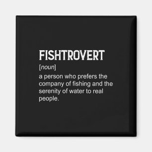 Fishtrovert Byss Vissen Bootvaren Definitie Woorde Magneet