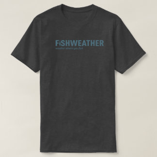 FishWeather Black T-Shirt