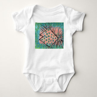 Fishy baby bodysuit