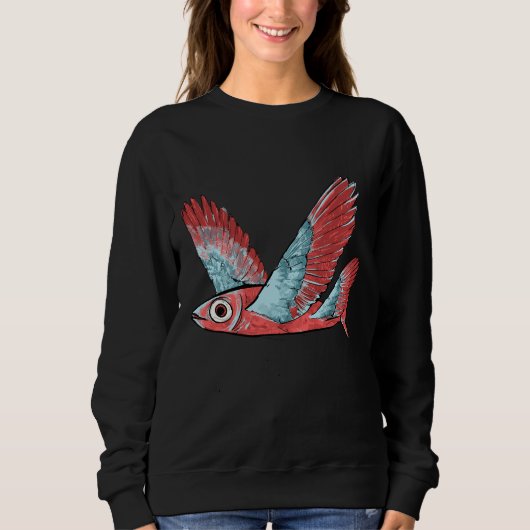 Fishy Birb Trui (Voorkant)