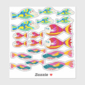 FISHY Decals! Sticker (Vel)