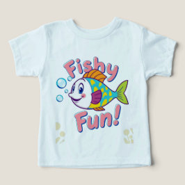 Fishy Fun Cartoon Fish Kinder’ T-shirt