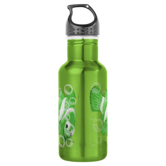 FiShY (groen) Waterfles (Achterkant)