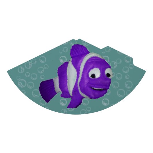 Fishy Paarse Feesthoedjes (Voorkant)