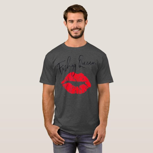Fishy Queen T-shirt (Voorkant volledig)