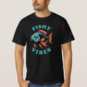 Fishy Vibes - Grappige vis T-shirt