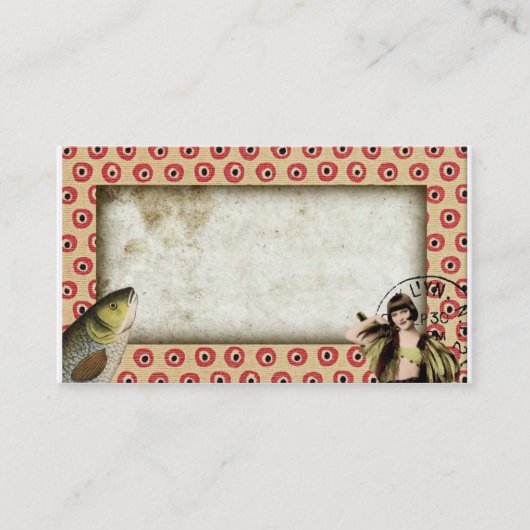 FiSHY-Visitekaartje van SoMeTHiNG Visitekaartje (Voorkant)