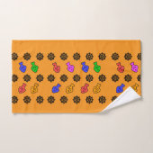 Fishy Wheels Kids Hot Orange Bad Handdoek (Handdoek)