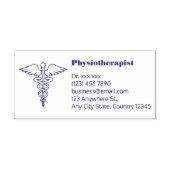 Fisiotherapie-stempels: een professionele aanrakin zelfinktende stempel (Design)