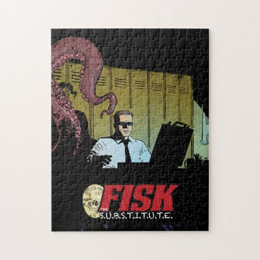 FISK de vervangende puzzel Legpuzzel (Verticaal)