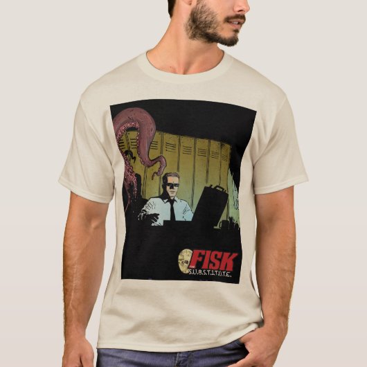 FISK het vervangende basisontwerp t-shirt (Voorkant)