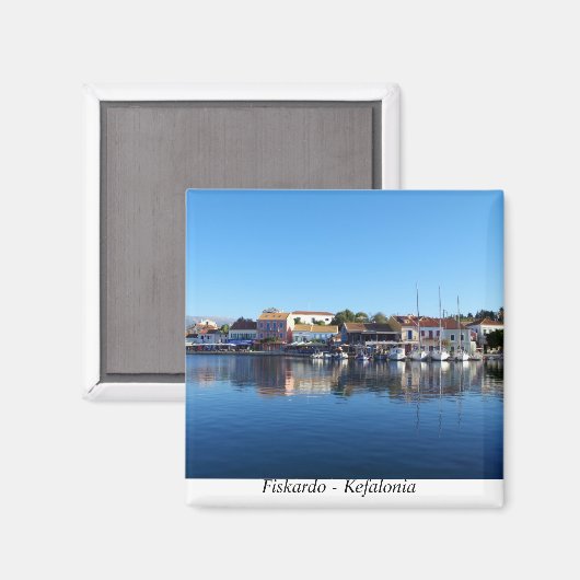 Fiskardo - Kefalonia Magneet (Voorkant / Achterkant)