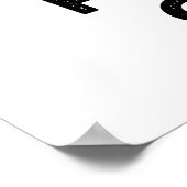 Fission Chips Grappige Natuurkunde Voedsel Pun Poster (Hoek)